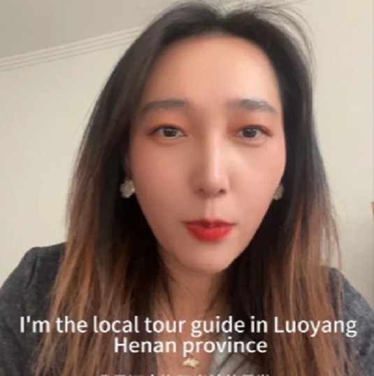 Ms. Michellel - LuoYang Tour Guide, HeNan Province